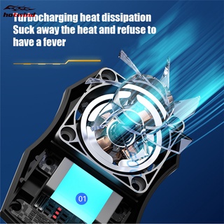 Mobile Phone Cooling Fan Radiator Holder Cold Wind Handle Fan Gaming Heat Sink Cooler Fan (2)