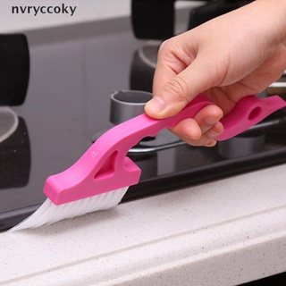 Nvryccoky Hand-held Groove Gap Cleaning Brush Door Window Track Kitchen Cleaning Brushes MX