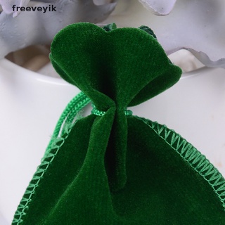 [freev] 10 bolsas de joyería bolsas mini terciopelo cordón boda favor bolsa regalos colores mx11 (3)
