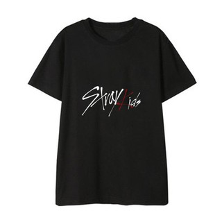 Camiseta KPOP StrayKids STRAY KIDS Carta tops Unisex (1)
