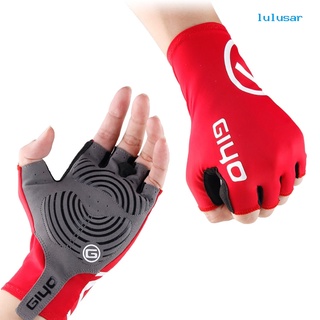 lulusar GIYO 1 par de guantes de ciclismo antideslizantes transpirables para deportes al aire libre Unisex