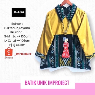 Improject batik Tops B484