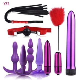YSL Adult Fun 10pcs/set Bed Game Play Set Sex Games Toys For Couple Kits
