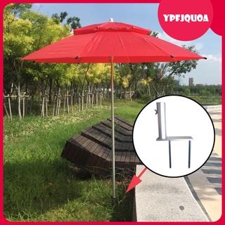[venta caliente] pesado portátil actualizado de pesca patio paraguas abrazadera tierra estacas banco para céspedes de aleación de aluminio paraguas