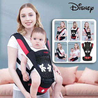❤Promoción❤Disney ergonómico porta bebé mochila bebé cabestrillo niño cintura envoltura portador bebé titular canguro Hipsit Minnie recién nacidos