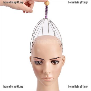 masajeador de cuero cabelludo para el cuello de la cabeza herramienta de masaje estrés (4)