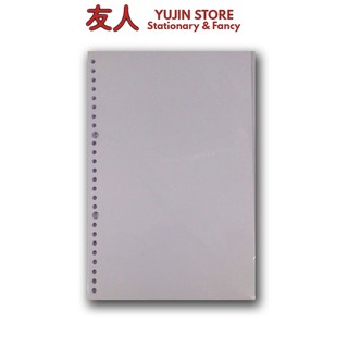A5 cuaderno de cuaderno de hojas sueltas, color blanco