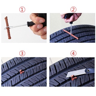 char auto coche tubeless neumático pinchazo enchufe reparación de neumáticos motocicleta bicicleta cemento kit de herramientas (5)