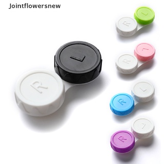 [jfn] 10 unidades de lentes de contacto l+rcases soporte de almacenamiento de remojo contenedor accesorios de viaje::jointflowersnew