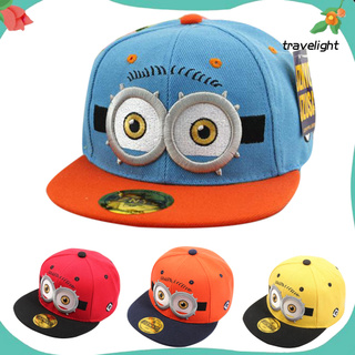 [tl] gorra de béisbol ajustable con bordado de dibujos animados para niños/gorra de hip-hop
