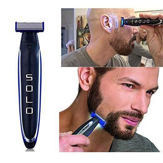 [solo tiene la cabeza de la afeitadora] carga Usb de los hombres de afeitar eléctrica cabeza afeitadora eléctrica multifunción afeitadora cabeza
