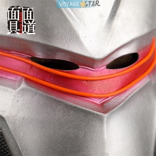 Fortress Mask Headgear Lost Character Luminous Mask Helmet Halloween Performance Game Props Night cos (4)
