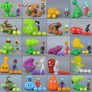 Plantas Vs. Zombies PVZ Pea Shooter Zombie SnowPea juego figura de acción juguetes Gfits (2)