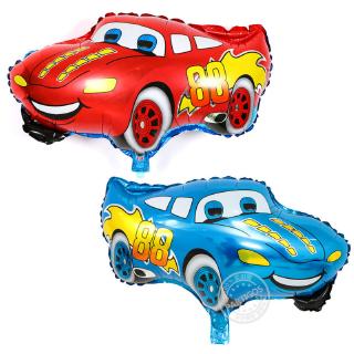 globo de coche en forma de carreras en forma de película de aluminio globo para niños coche modelado globo de juguete