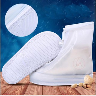 GZHOUSE impermeable zapatos de lluvia cubierta reutilizable botas planas Overshoes antideslizante (1)