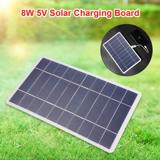 5v 8w sistema de panel solar 1600ma teléfono móvil cargadores de banco de energía puerto usb