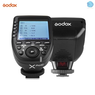 [COM] Godox Xpro-C E-TTL II Flash Trigger Transmitter 2.4G Wireless X System 32 Channels 16 Groups Support TTL Autoflash 1/8000s HSS for Canon EOS Series Cameras for Godox Series Camera Flashes Outdoor Flashes and Studio Flashes (7)