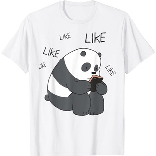 Cn We Bare Bears Panda le gusta camiseta