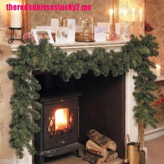 Niu Luxury 2.7M X 25CM Thick Mantel Fireplace Christmas Garland Pine Tree