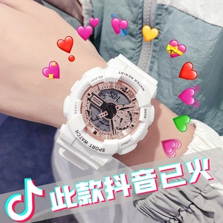yang zi celebridad inspirado reloj para womeninswind unicornio reloj electrónico junior escuela secundaria estudiantes simple temperamento deportes impermeable luminoso