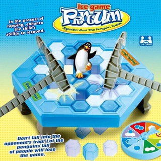 Gran tamaño ahorrador de pingüino no se rompe el pingüino trampa de fiesta divertido juego rompecabezas Para niños Adultos