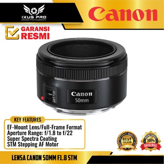 Canon EF 50mm F1.8 STM lente - lente fija Canon