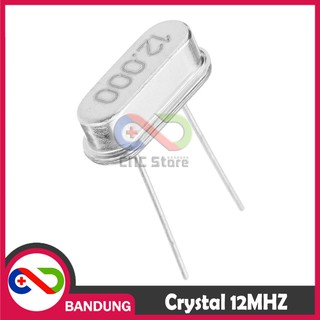 Oscilador de cristal XTAL 12MHZ DIP HC-49S