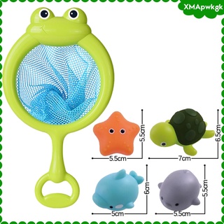 [xmapwkgk] juguete de baño, juguetes de baño flotantes para bebés, juguetes de pesca, animales flotantes, pesca
