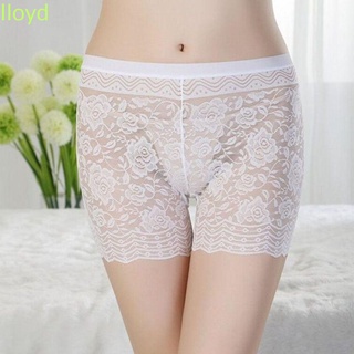 LLOYD1 Flower Underwear Fashion Boxer Safety Pants Women Lace Hollow Sexy Anti-exposure Lady Underpants/Multicolor