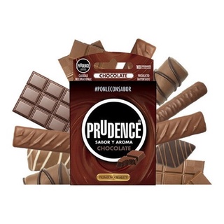 Condones Prudence Chocolate Sabe Y Huele A Chocolate C/3 (6)