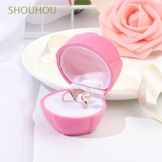 Caja De joyería/caja con anillo Para exhibición Elegante en forma De Rosa