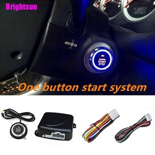 [Brightsun] Kit de sistema de parada de arranque del motor de coche de 12 v para alarma de entrada sin llave automática