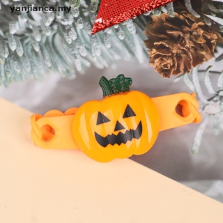Yanca Halloween luminosa pulsera de calabaza Halloween decoración de fiesta infantil. (5)