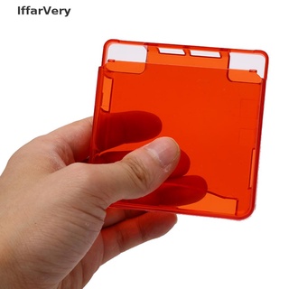 [IffarVery] Clear Protective Cover Case Shell For GBA SP Game Console Crystal Cover Case .