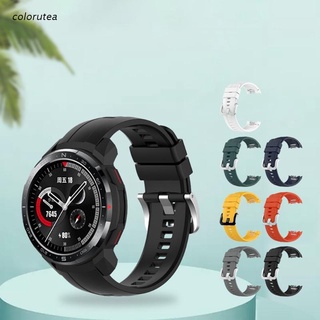 col Silicone Smart Watch Band Sport Wrist Strap Bracelet Replacement for Huawei Honor GS Pro Accessories
