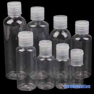 [hedenotation 0626] 5 botellas de PE 10 ml 20 ml 30 ml 50 ml 60 ml 80 ml 100 ml 120 ml botella gotero de plástico