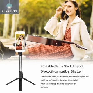 Palo Selfie compatible Con Bluetooth Plegable + Tripie + Control Remoto
