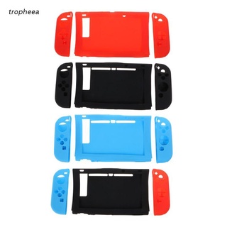 tro Protective Cover Silicone Case Skin Left Right Dustproof Shockproof Shell Game Accessories for Switch NS Joy-Con Console Controller
