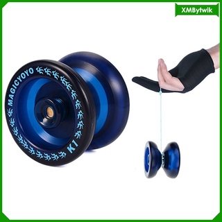 [twik] cuerda de plástico abs de alto rendimiento k1 spin yoyo ball-bearing string 1a 3a 5a truco