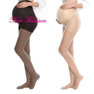 ❀ ET Verano De Las Mujeres Calcetines Delgados Embarazadas Maternidad Pantimedias Embarazo Pierna Pantalones De Alta Elasticidad (7)