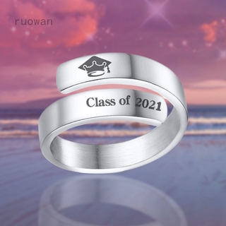 Gran oferta anillo de moda para graduación/joyería popular 2021