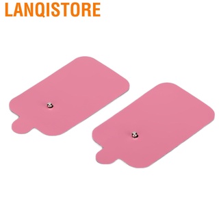 Lanqistore - almohadillas de repuesto para terapia de electrodos no irritantes, color rosa (4)