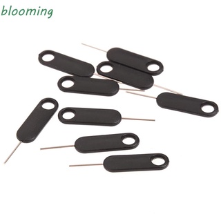 BLOOMING Black Sim Card Opener Universal Removal Eject Pin Sim Card Tray Pin For Samsung For Huawei Stainless Steel For Phone High Quality Mobile Phone Needle Key Tool