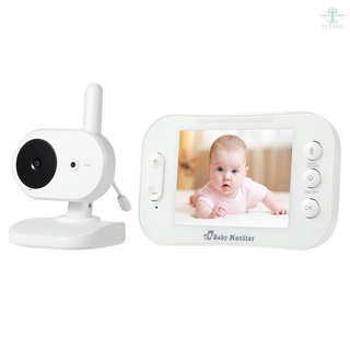 Pulgadas inalámbrico TFT LCD Video bebé Monitor Kits de dos vías de Audio de Audio IR cámara de visión nocturna en tiempo Real de la temperatura de cunas bebé niñera cámara de seguridad