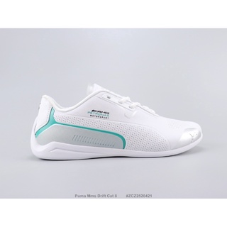 puma mms drift cat 8 mercedes-benz, ferrari joint limited puma low-top casual zapatos blanco bp3c