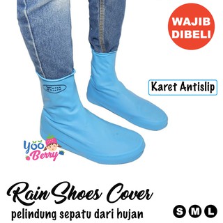 Zapatos de lluvia cubierta protectora zapato de impermeable zapato impermeable (2)