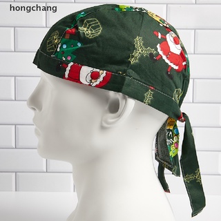 hongchang - sombrero de chef ajustable de navidad para cocina, restaurante, chef, gorra mx