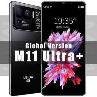[ZY] M11 Ultra + Smartphone 6.1 Pulgadas 8Gb Ram 128Gb Rom Huella Dactilar Desbloqueo Facial Dual Sim Teléfono Celular
