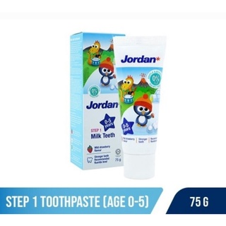 Jordan KIDS pasta de dientes paso 1 0-5 años | Jordan Odol