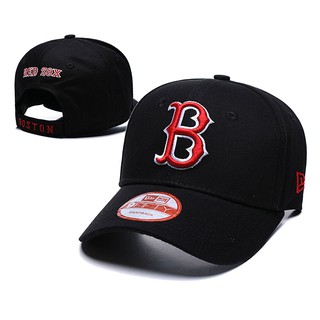 MLB Boston rojo Sox puntiagudo gorra de béisbol gorra pico gorra suave superior hombres y mujeres coreanos Ins lavado ocio deportes tendencia primavera y verano transpirable pareja sombreros (5)